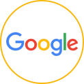 Google icon within a circle